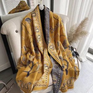 10108 50colors high quality printed winter scarf shawl