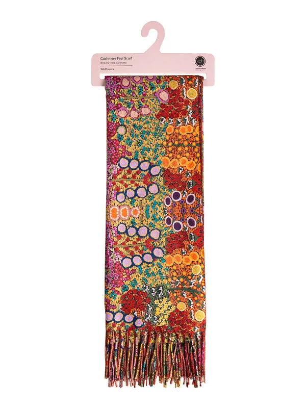 Aboriginal Wild Flowers Scarf