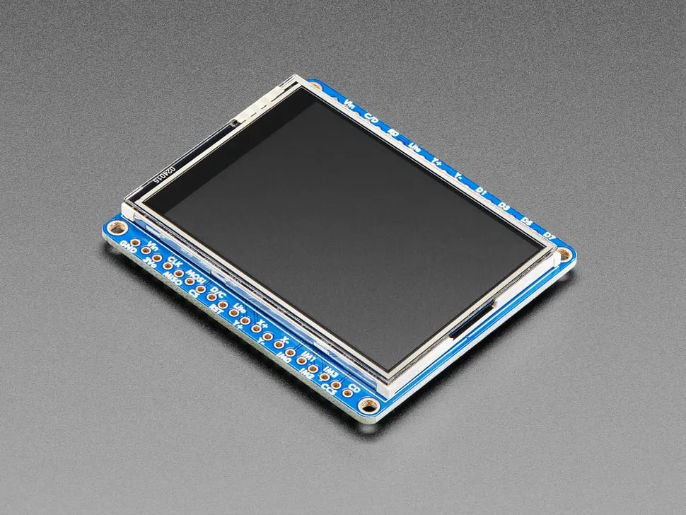 Adafruit 2.4" TFT LCD with Touchscreen Breakout w/MicroSD Socket - ILI9341