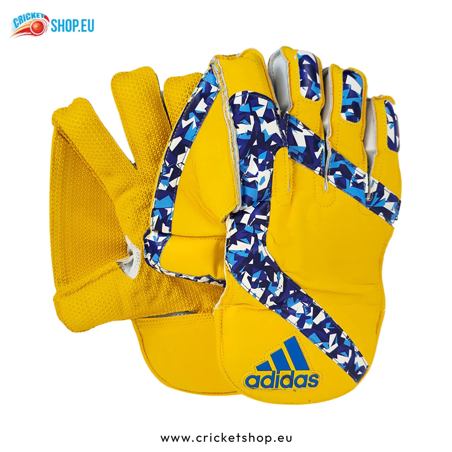 Adidas Pellara 3.0 Wicket Keeping Gloves Yellow-Adult