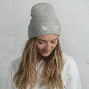 Angel Wings Design Beanie Cozy, Stylish, and Unique, lioness-love