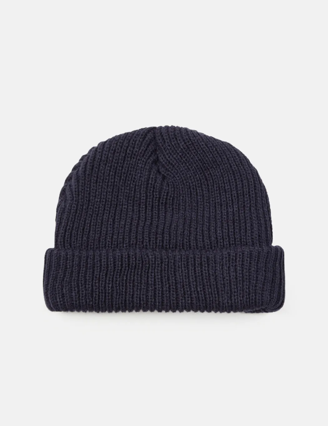 Article. Fisherman Rib Beanie Hat - Navy Blue