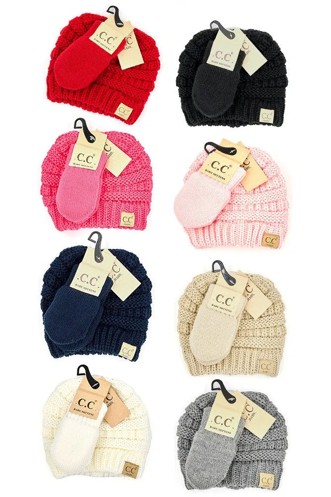 Baby CC Beanie with Gloves