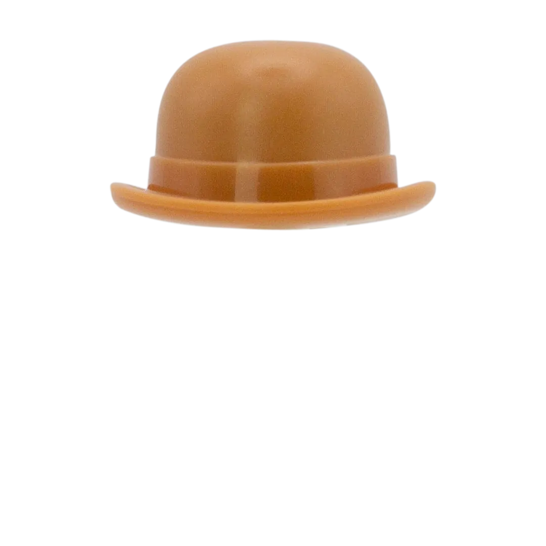 Brown Bowler Hat - LEGO Minifigure Hat