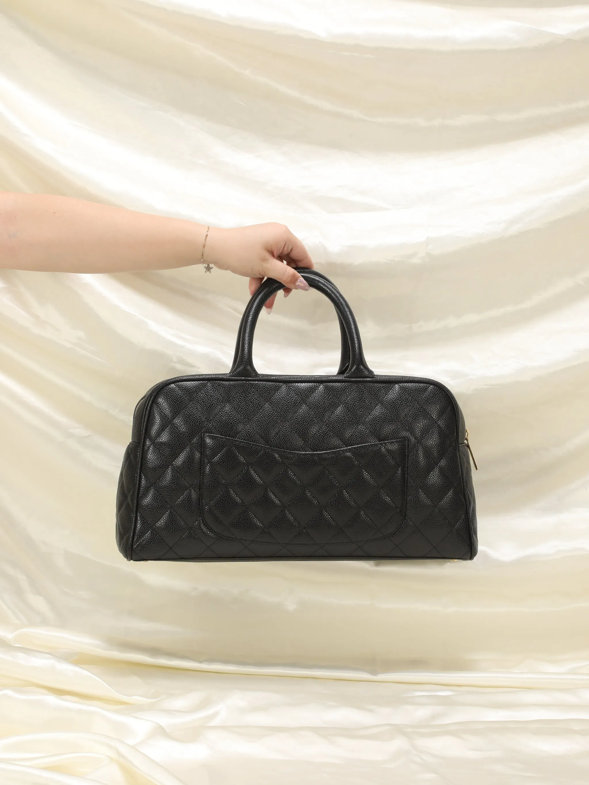 Chanel Caviar Bowler Bag