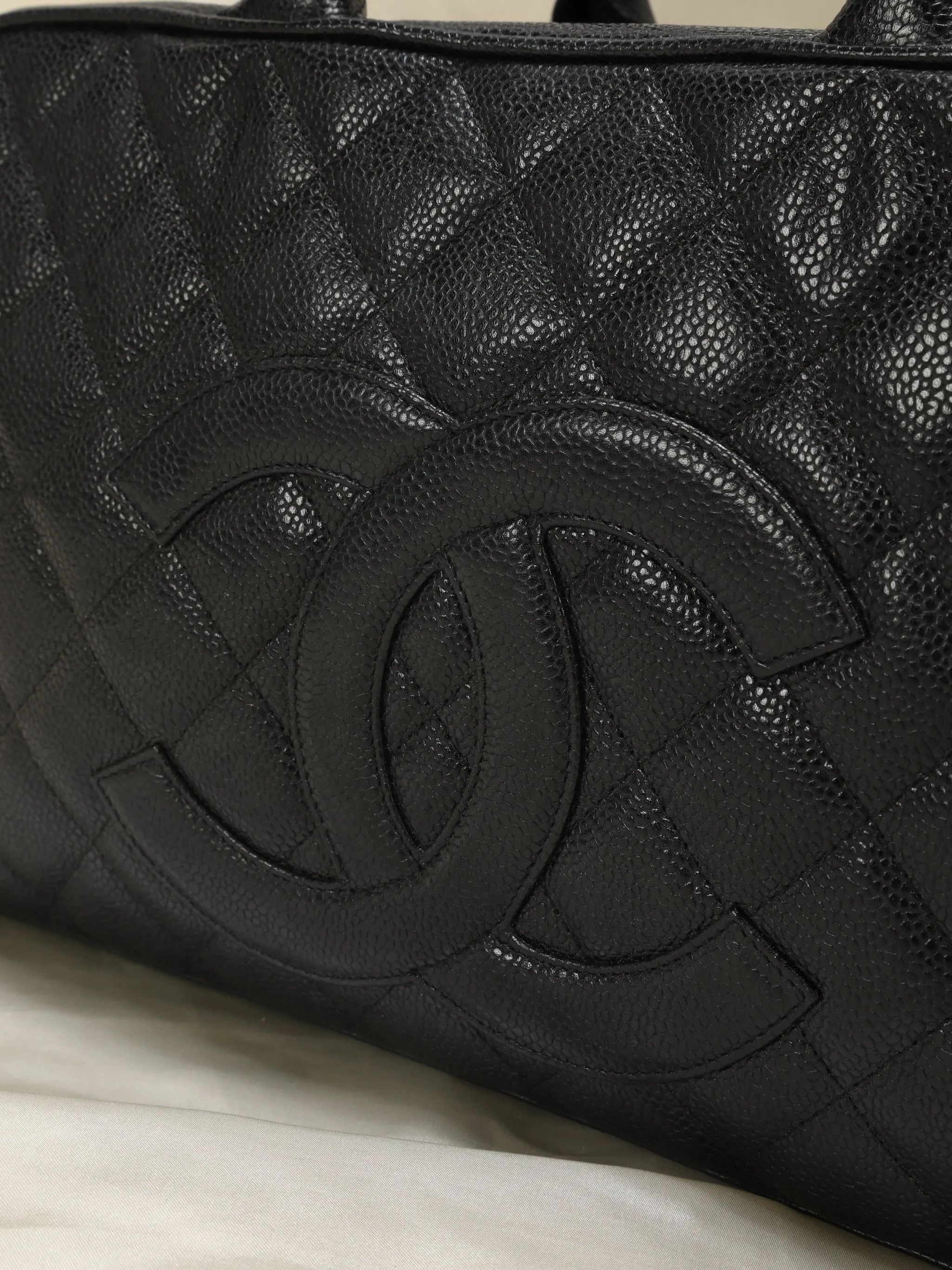 Chanel Caviar Bowler Bag