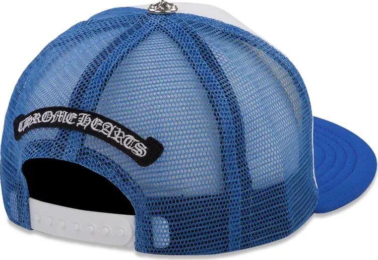 Chrome Hearts 'Blue' Cemetery Trucker Hat