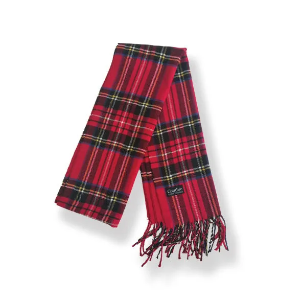 Couthie Royal Stewart Tartan Scarf (S10)