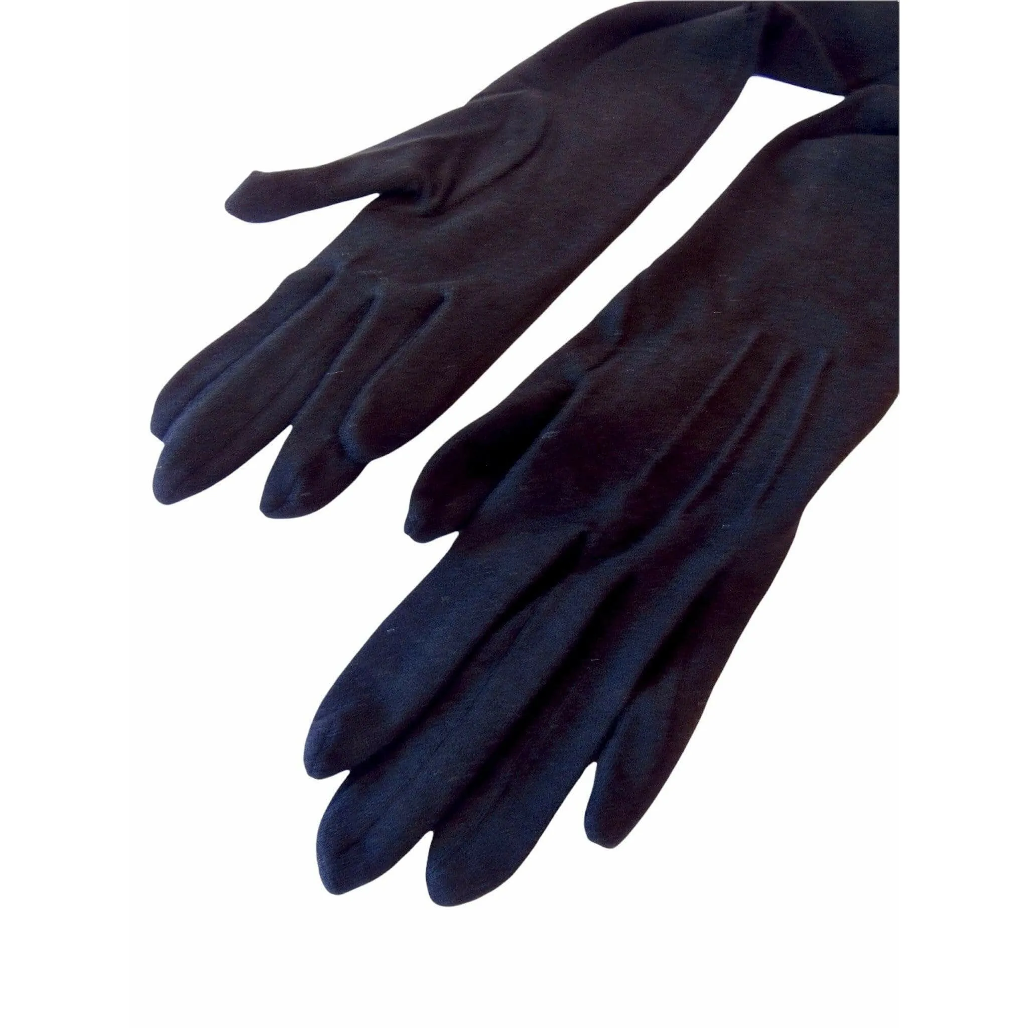 Junya Watanabe Ex-long Black Wool Gloves