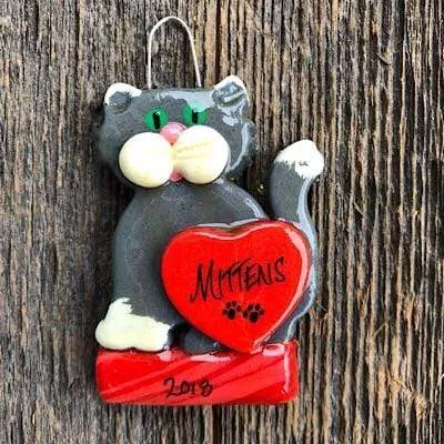 Kitty Cat Christmas Ornament