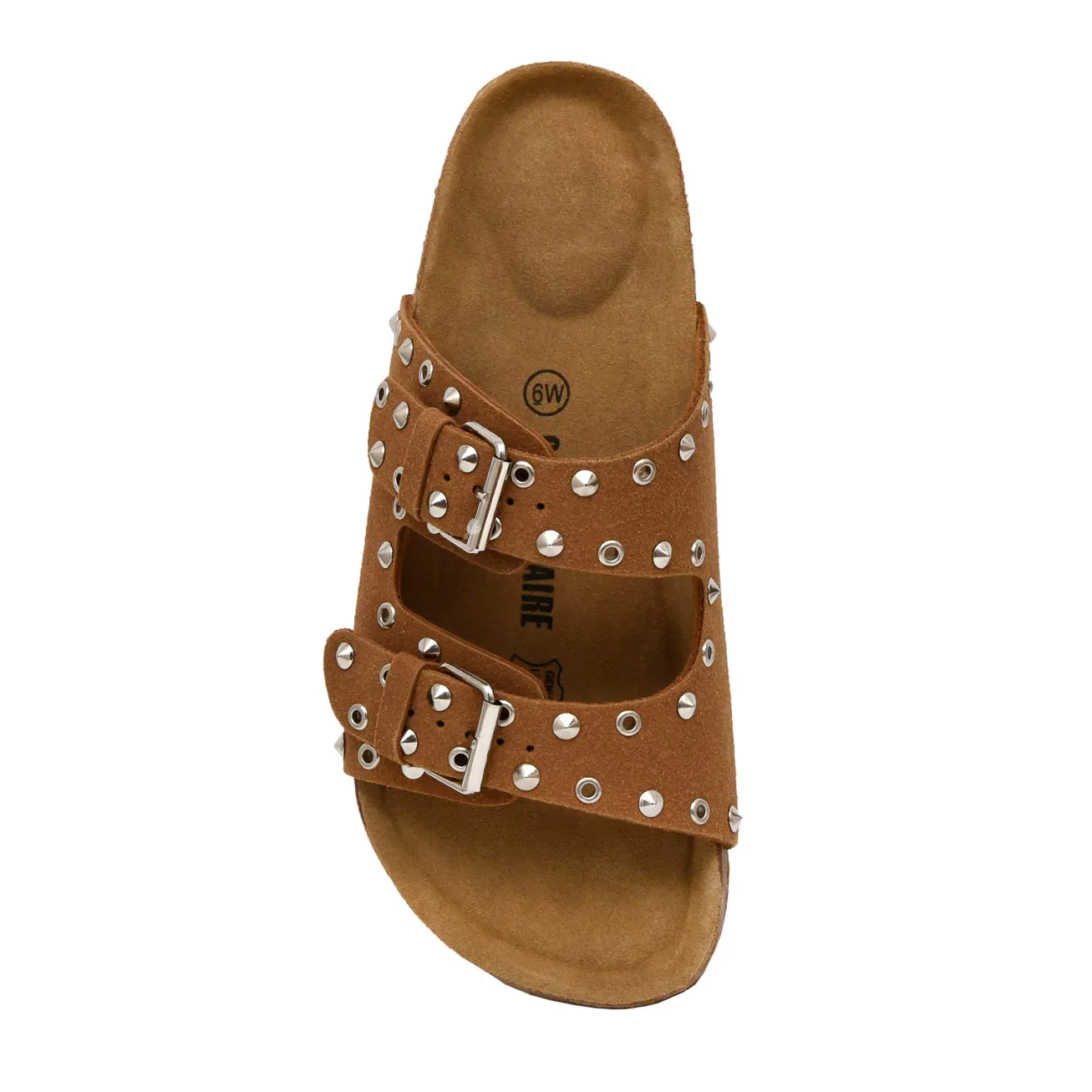 Landon Studded Cork Footbed Sandal