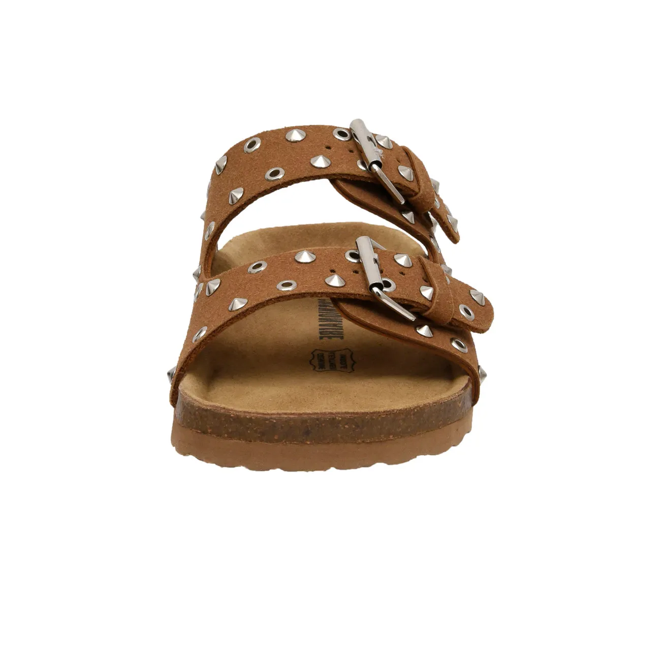 Landon Studded Cork Footbed Sandal