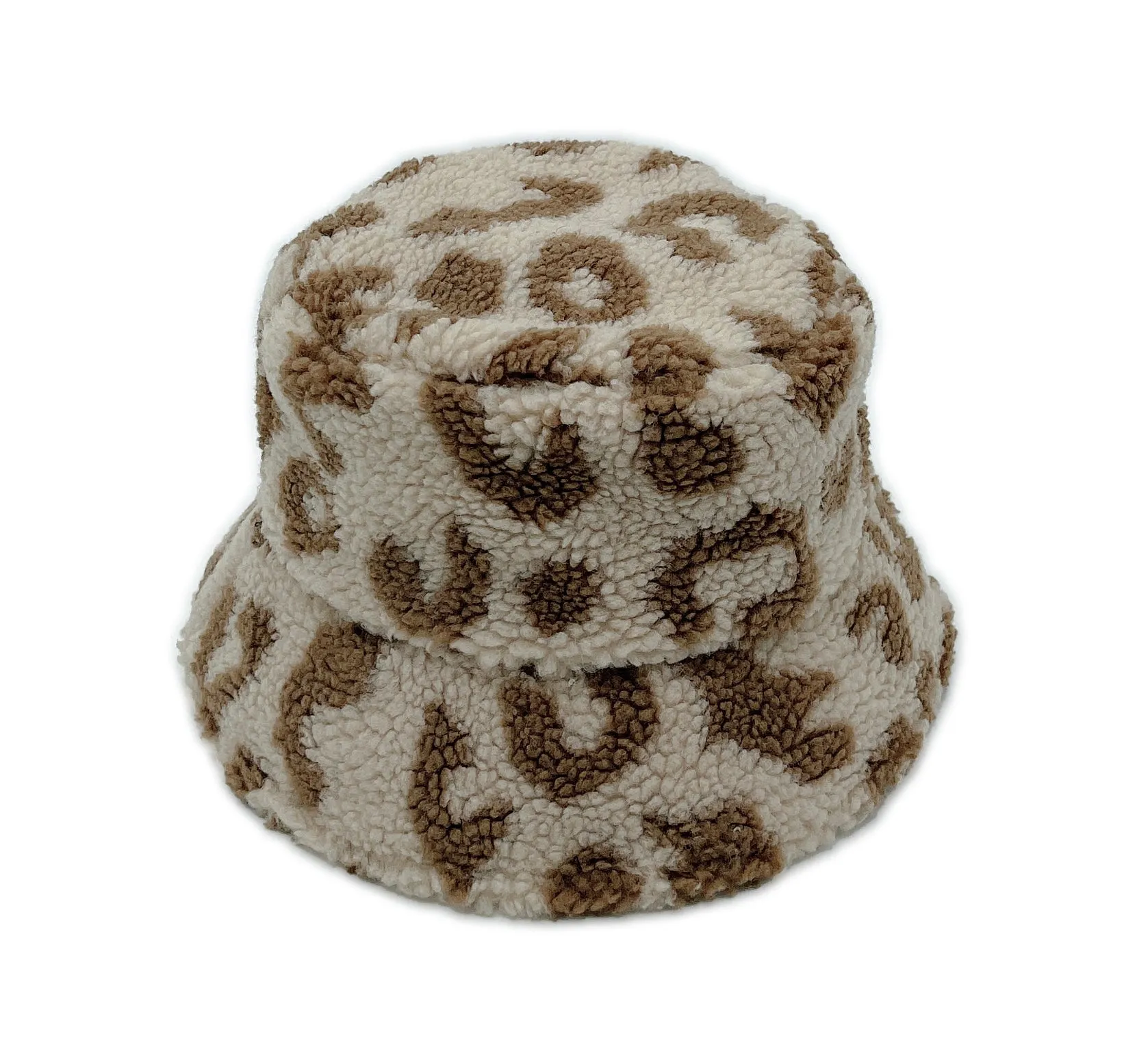 Leopard Teddy Bucket Hat