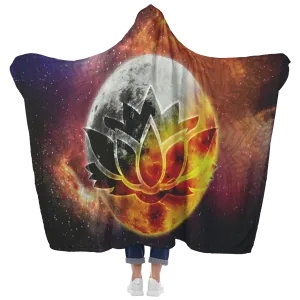 Lotus Energy Hooded Blanket