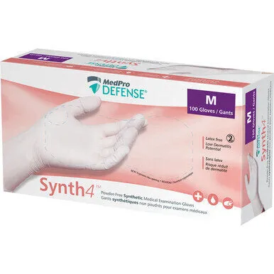 MedPro Defense Synth4 Synthetic Powder-Free Exam Gloves