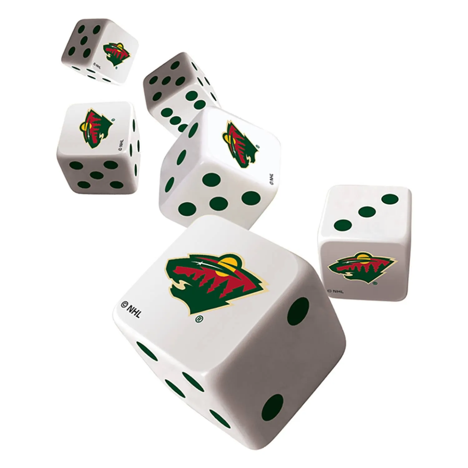 Minnesota Wild NHL Dice Set