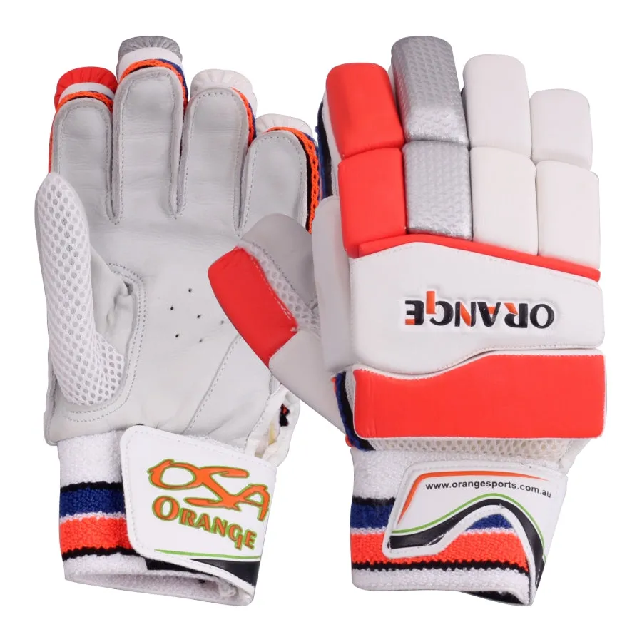 Orange Sports Panoply Batting Gloves Junior