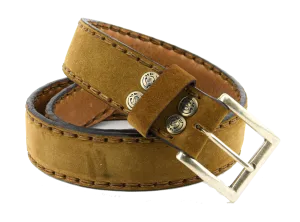 PAUL WARMER BELT STUDDED TABACCO