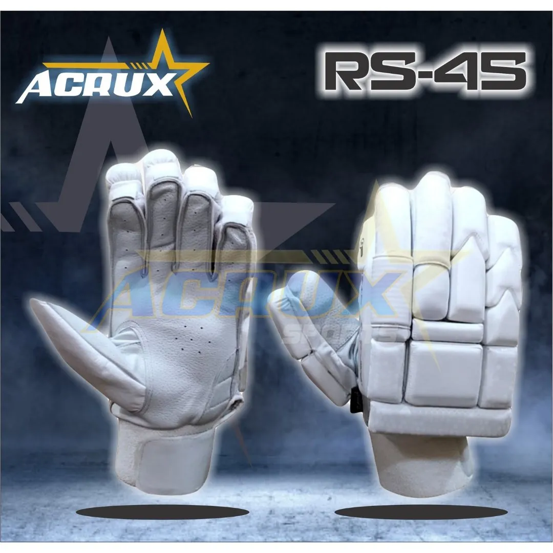 RS 45 Fusion Style Junior Cricket Batting Gloves Pittard Palm