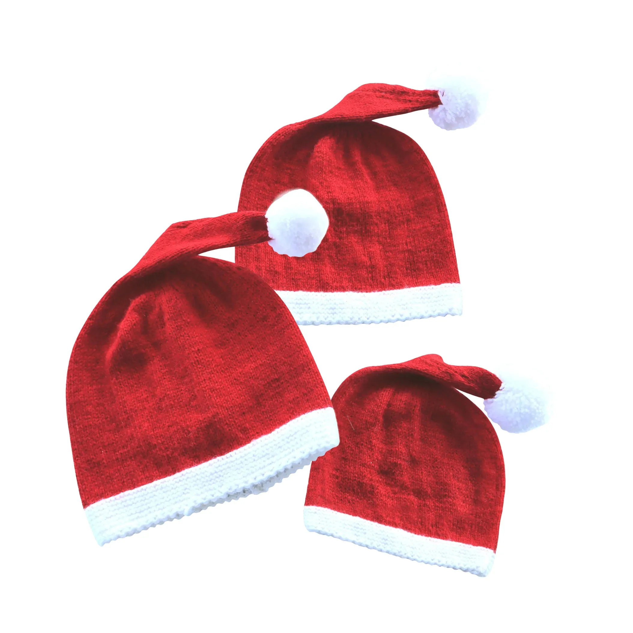 Santa Caps and Mittens