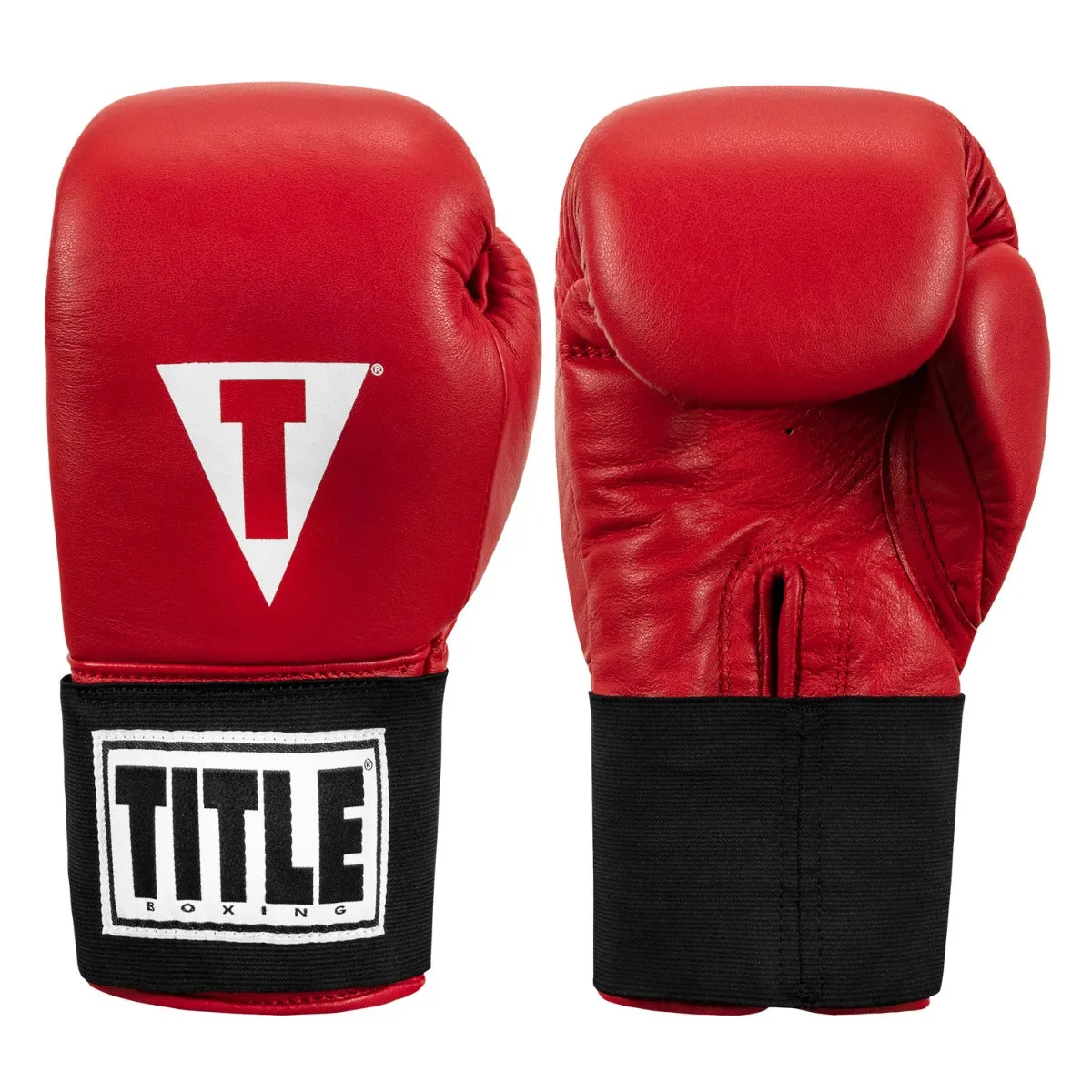 TITLE Boxing Masters USA Boxing Competition Gloves - Elastic