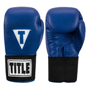 TITLE Boxing Masters USA Boxing Competition Gloves - Elastic