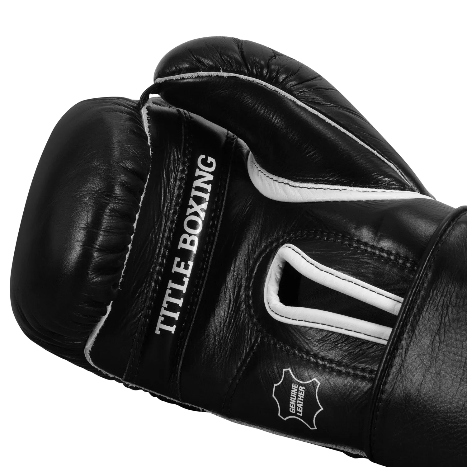 TITLE Boxing Old School Leather Bag Gloves 2.0