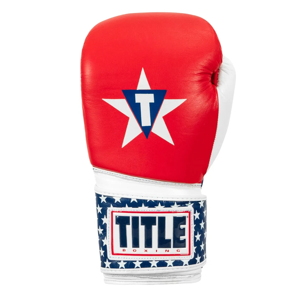 TITLE Boxing USA Leather Bag Gloves