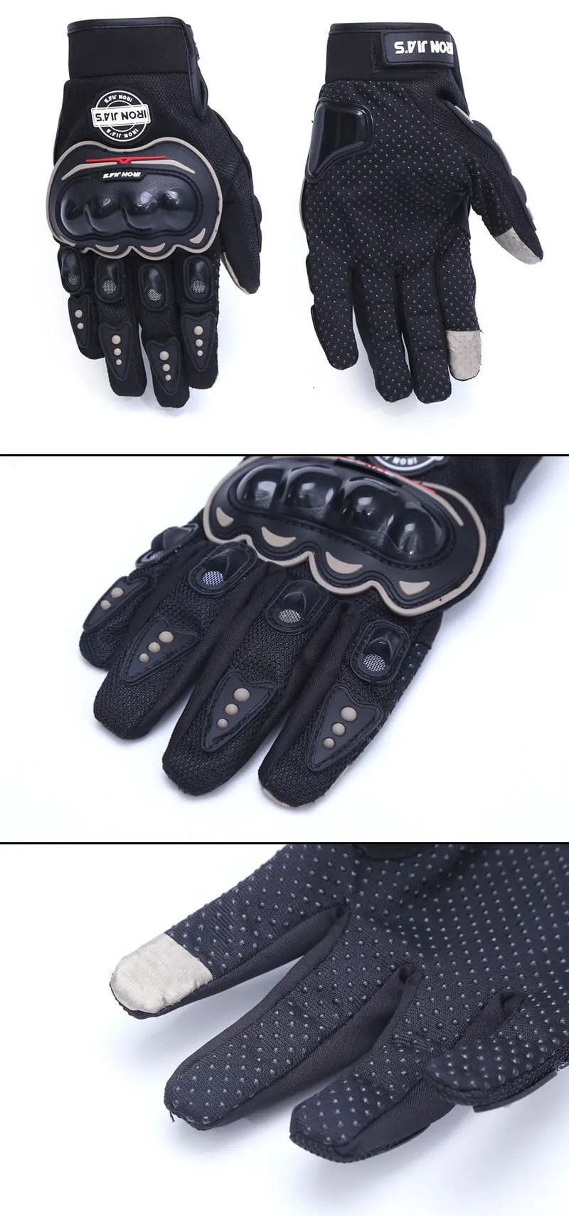 Touch Screen Motorcycle Gloves